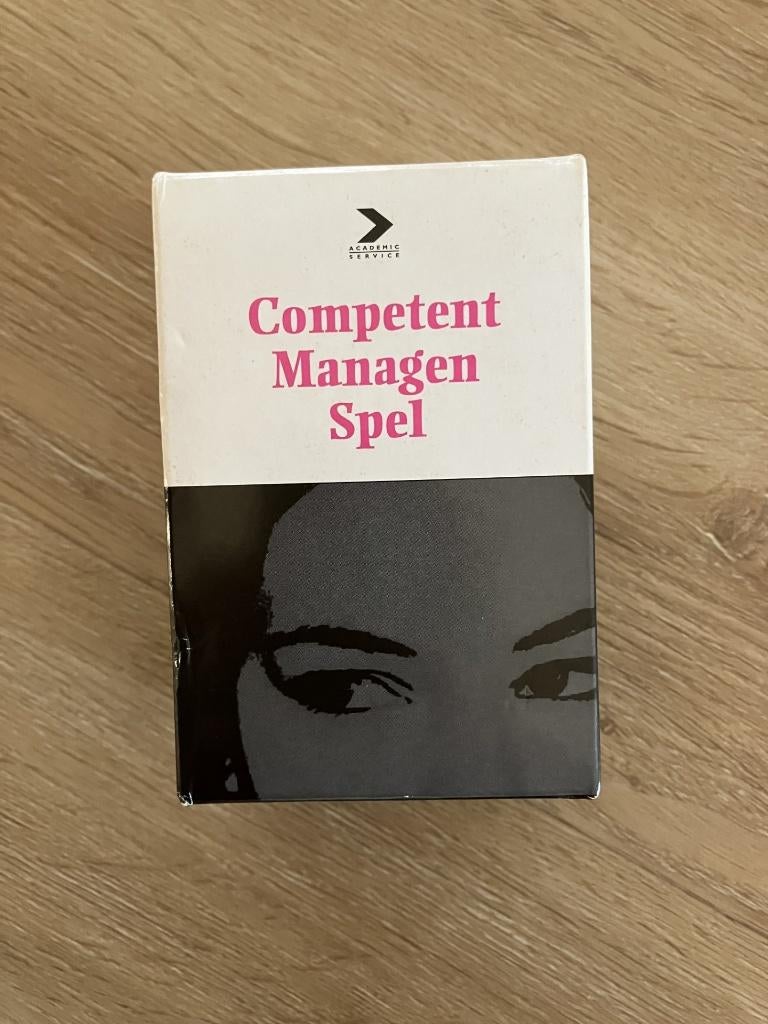 Competent Managen Spel - Academic Service, Ophalen of Verzenden, Zo goed als nieuw, Economie en Marketing