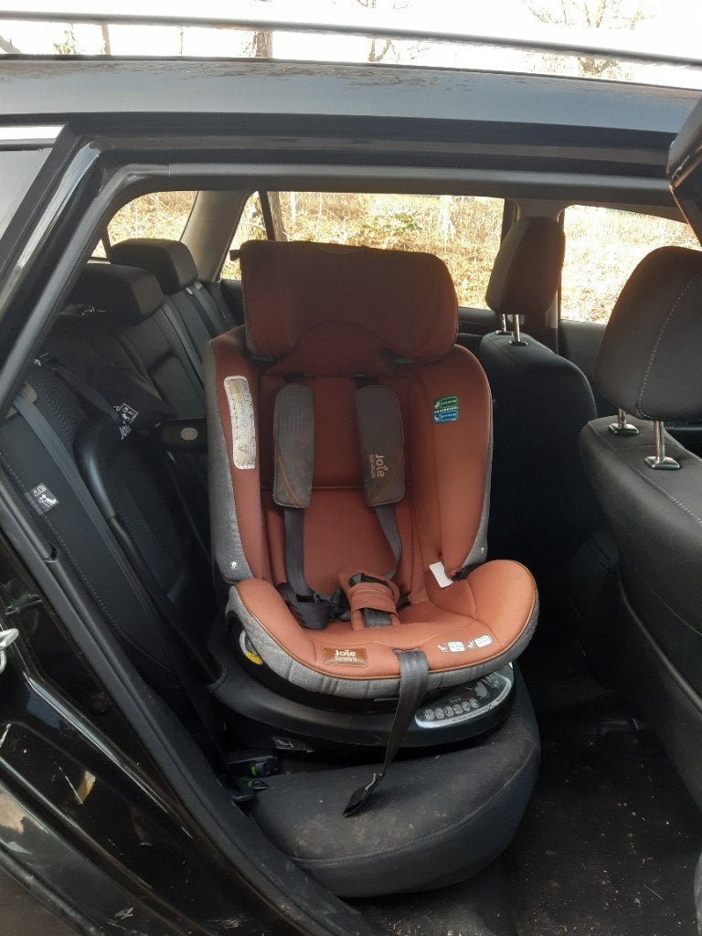 Autostoeltje roterend i-Spin Joie, Ophalen, Verstelbare rugleuning, 0 t/m 18 kg, Nieuw