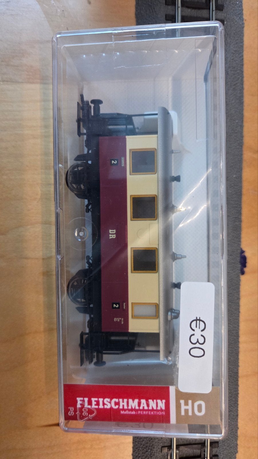 Fleischmann H0 Wagon DR Nieuw in doos 5053 01 k 2 stuks, Hobby en Vrije tijd, Gelijkstroom, Fleischmann, Ophalen of Verzenden
