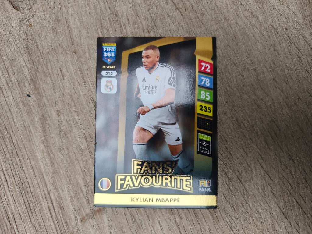 Voetbal plaatje MBappé., Ophalen of Verzenden, Zo goed als nieuw, Plaatje