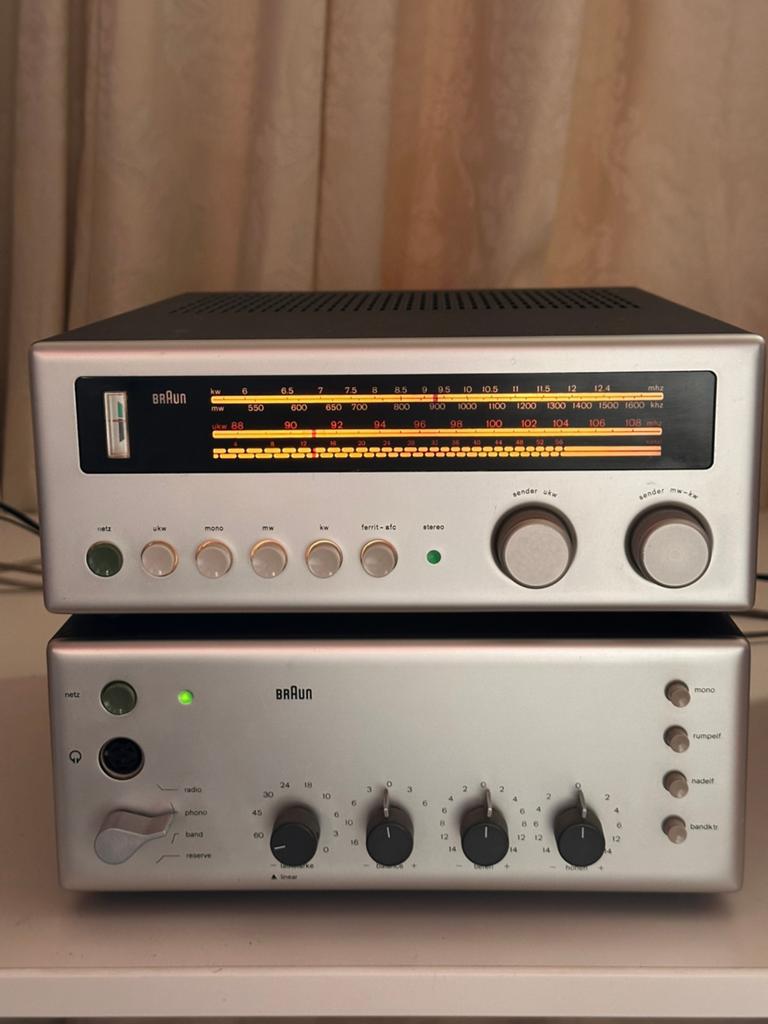 Vintage Braun set (Dieter Rams), Audio, Tv en Foto, Stereo-sets, Ophalen, Zo goed als nieuw, Overige merken