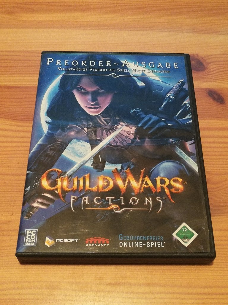 Guild Wars Factions: Pre-order Ausgabe, Spelcomputers en Games, Games | Pc, Gebruikt, 1 speler, Ophalen of Verzenden, Strategie en Constructie