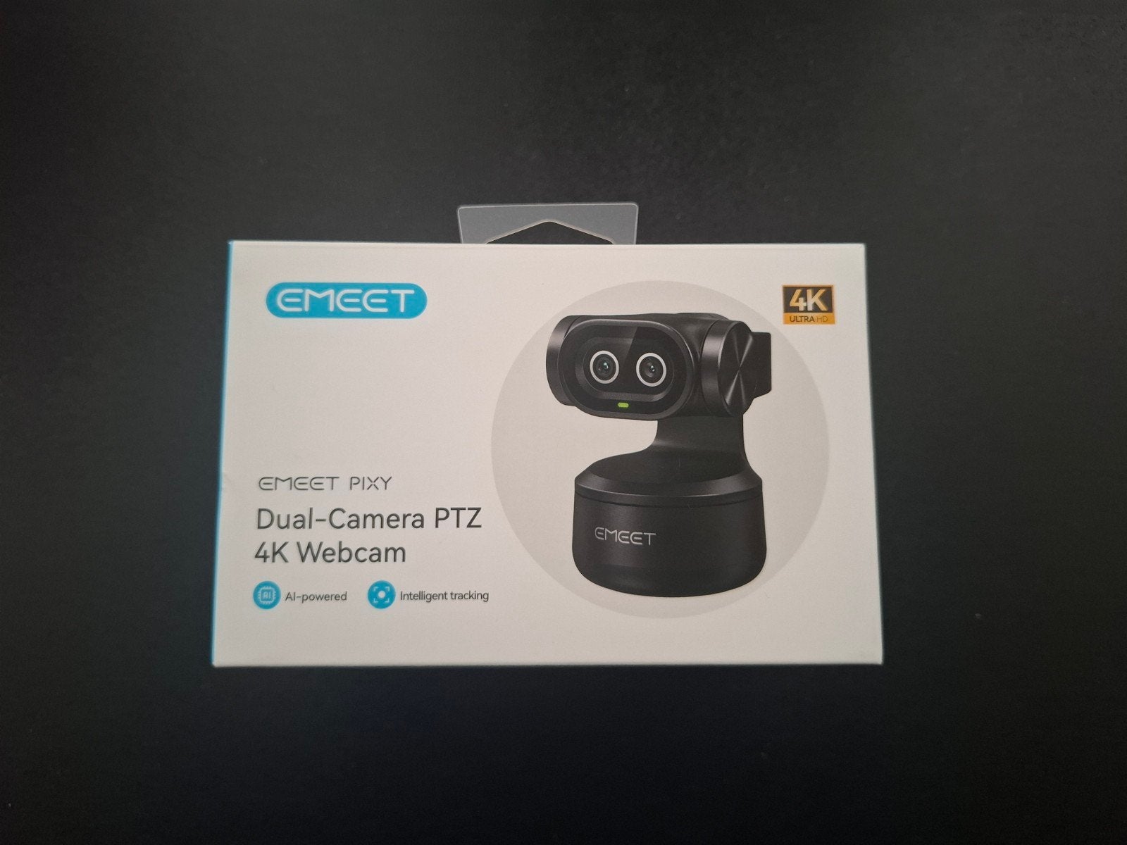 EMEET Pixy Dual-Camera 4K Webcam - Nieuw, Ophalen, MacOS, Zoomfunctie, EMEET
