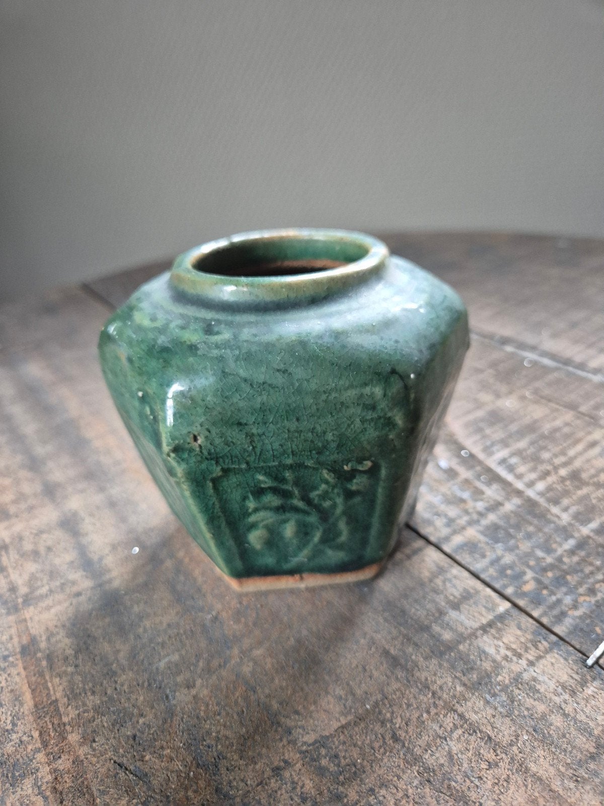 Groene gember pot, Ophalen of Verzenden