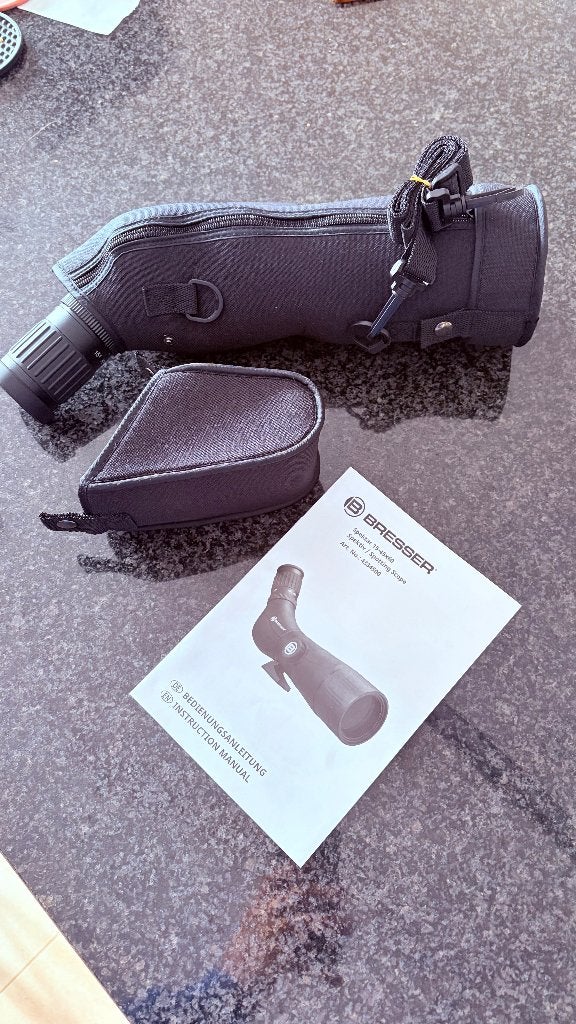 BRESSER Spectar 15-45x60 Spotting Scope Nieuw, Audio, Tv en Foto, Ophalen of Verzenden, Nieuw, Minder dan 80 mm, Lenzentelescoop (refractor)