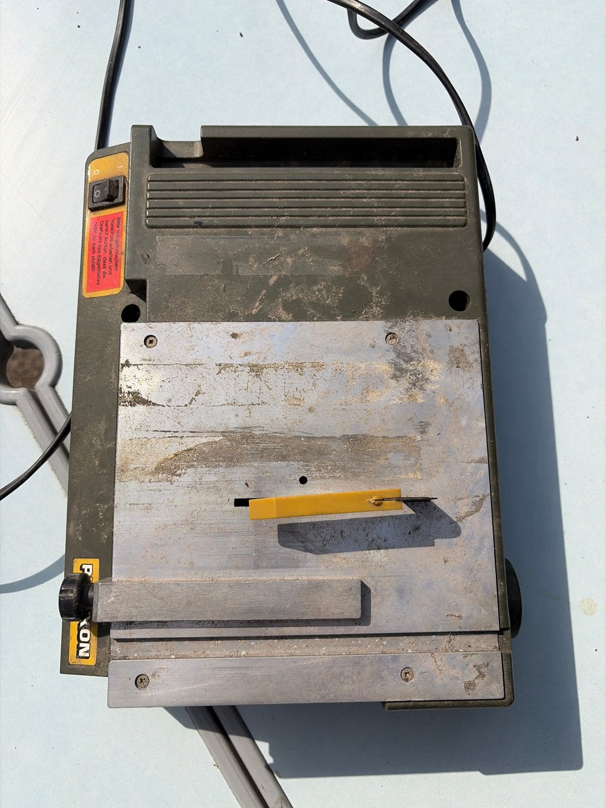 PROXXON Tafelcirkelzaag FKS/E - Gebruikt, Ophalen, Minder dan 30 mm, Gebruikt, Cirkelzaag