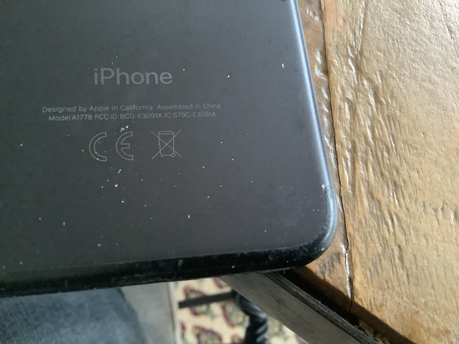 iPhone 7 met goede batterij, Ophalen, Gebruikt, Zwart, IPhone 7