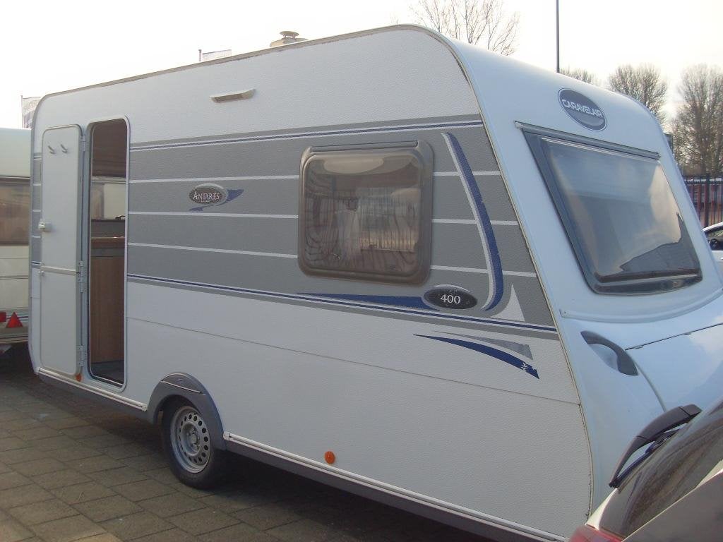 Caravelair Antares Luxe 400 Super licht gewicht, Caravans en Kamperen, Caravans, Bedrijf, Treinzit, 750 - 1000 kg, Schokbreker