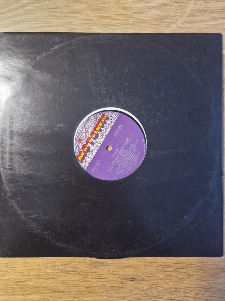 Today - Why you get funky on me 12 Inch Maxi Single, Cd's en Dvd's, Vinyl | Hiphop en Rap, Ophalen of Verzenden, Gebruikt, 12 inch