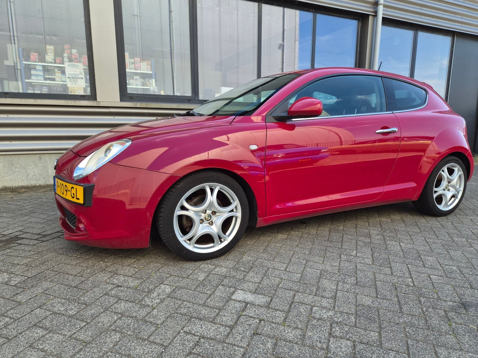 Alfa Romeo Mito 2010, 99kw/134PK, Auto's, Voorwielaandrijving, Stof, Zwart, 400 kg