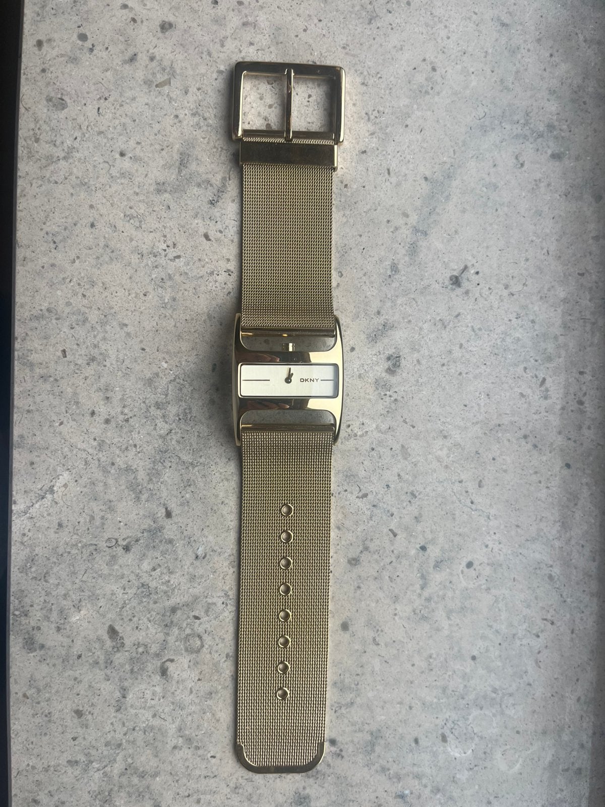 DKNY horloge, Ophalen of Verzenden, Zo goed als nieuw, Staal, DKNY
