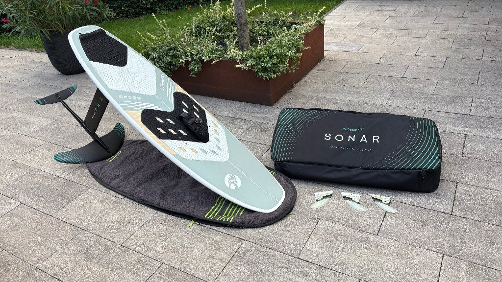 set cabrinha x breed foil 5.5 25L +  foil north Sonar 850, Watersport en Boten, Kitesurfen, Ophalen, Foil@foil.nl, Kitesurf-set