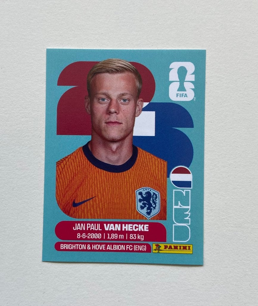 Panini WK 2026 - Van Hecke, Ophalen of Verzenden, Nieuw, Sticker