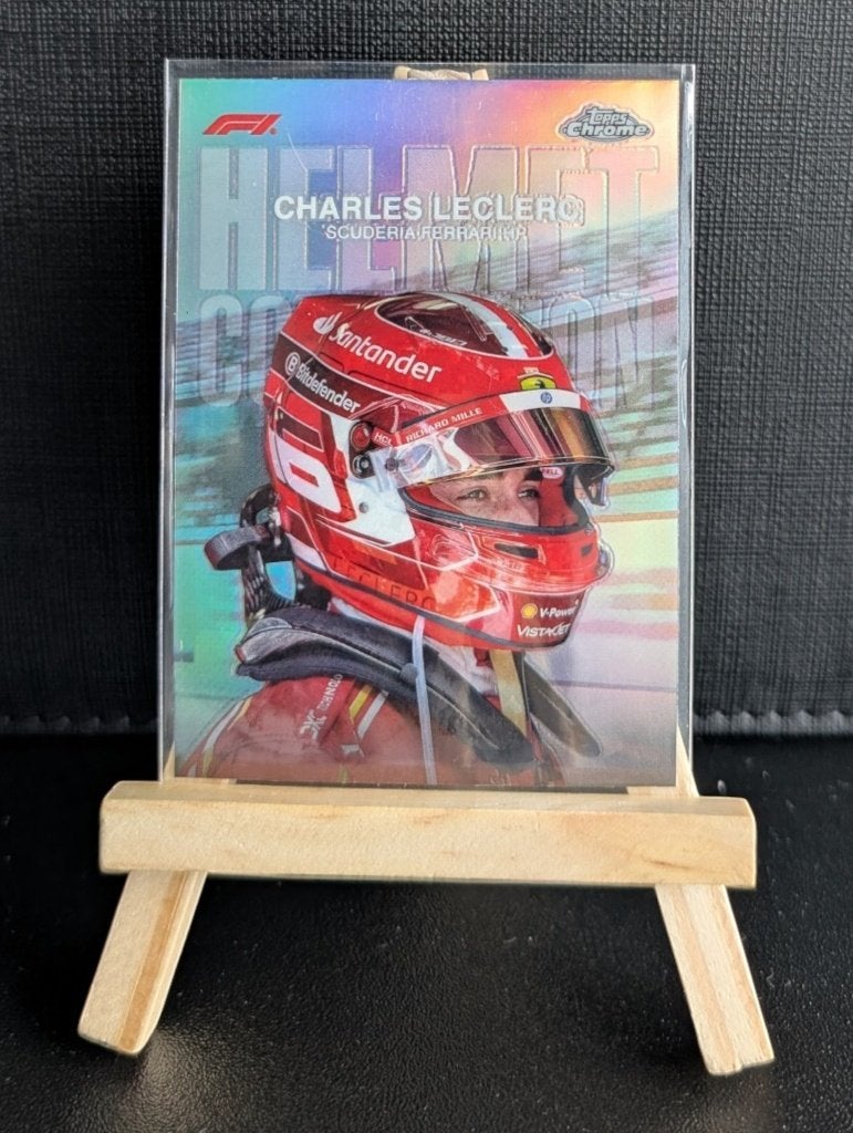 2024 topps chrome f1 Charles Leclerc HC-3, Ophalen of Verzenden, Zo goed als nieuw, Plaatje