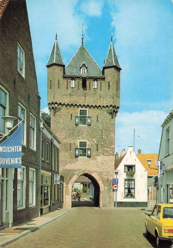 Hattem, Dijkpoort, Ophalen of Verzenden, 1960 tot 1980, Gelopen, Gelderland
