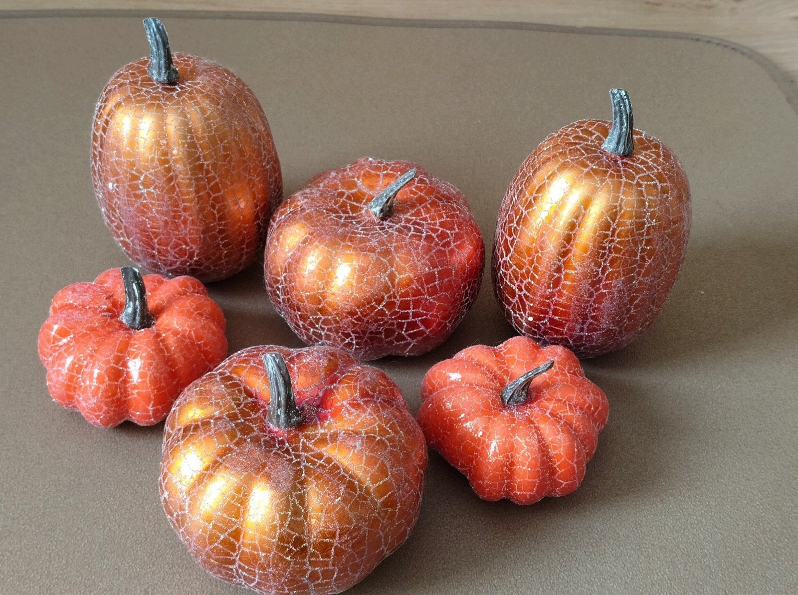 Decoratieve pompoenen - Herfst/Halloween decoratie, Gebruikt, Overige materialen, Verzenden, Landelijk