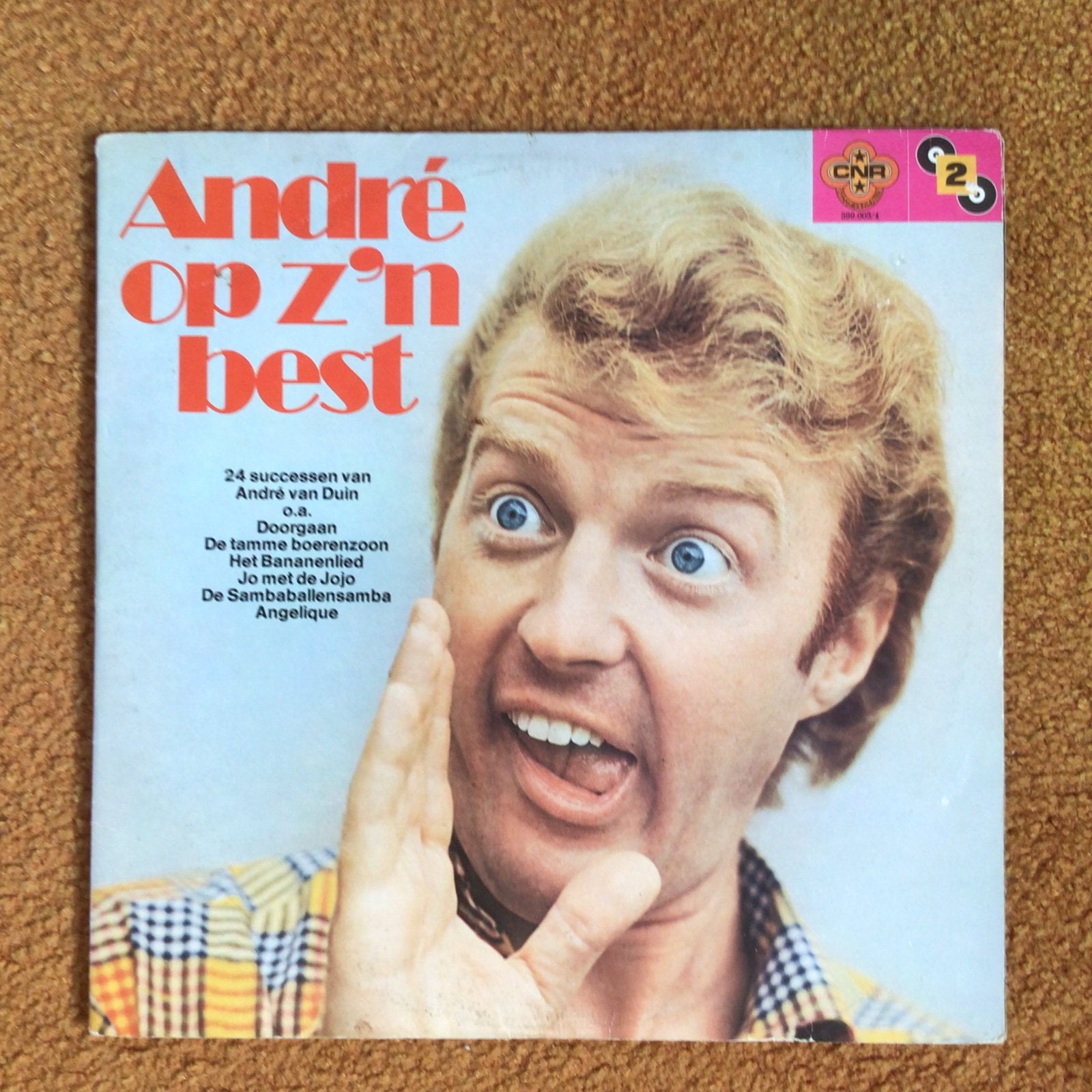 9 lp’s - André van Duin - Samen voor 9 euro, Ophalen of Verzenden, Zo goed als nieuw, 12 inch, Levenslied of Smartlap