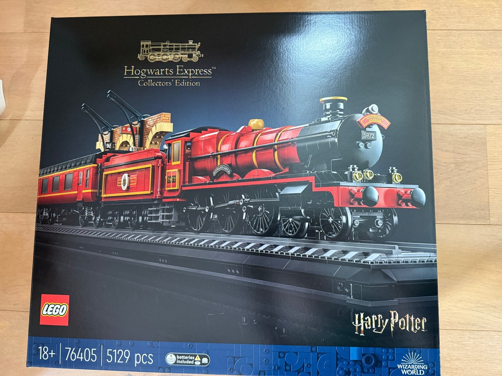 LEGO Harry Potter Zweinsteinexpress Collectors' Edition, Hobby en Vrije tijd, Modeltreinen | H0, Ophalen of Verzenden, Nieuw, Treinset