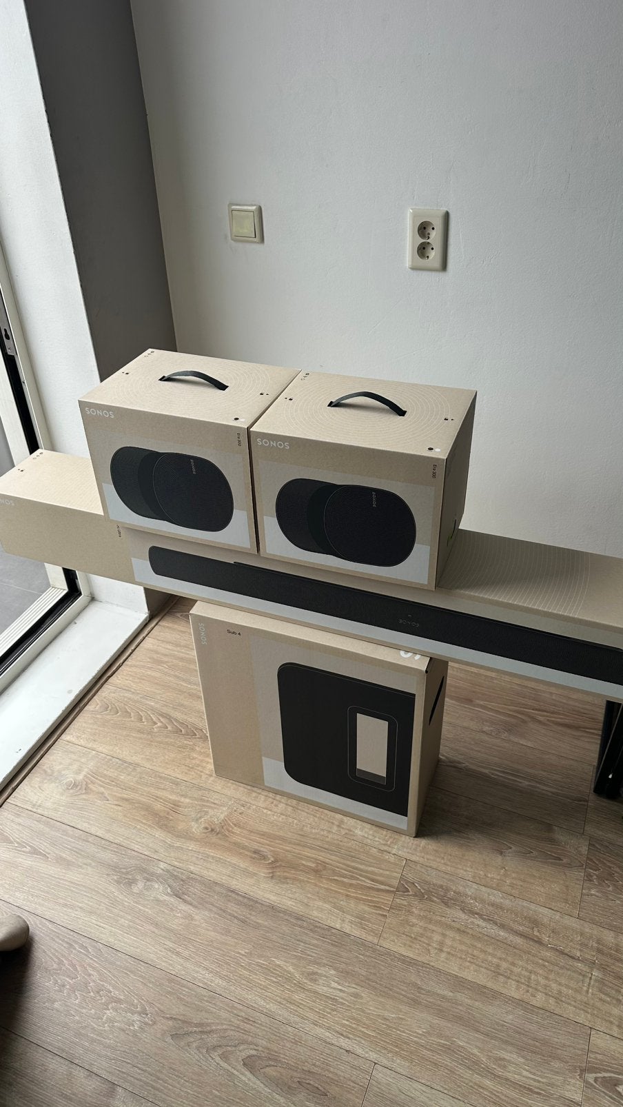 Sonos Ultieme Home Cinema Set – Arc Ultra, Sub 4, 2x Era 300, Ophalen of Verzenden, Nieuw