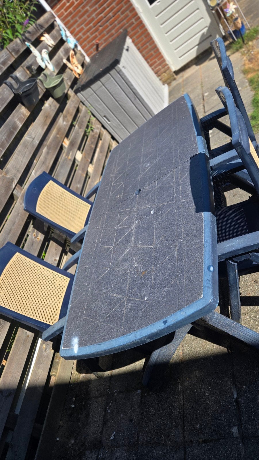 Hartmann tuinset, Ophalen, Kunststof, Gebruikt, Tuinset