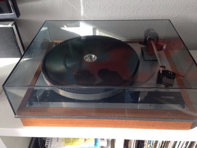 Thorens TD-145 mk1 -Betrouwbare klassieker - i.z.g.s., Ophalen, Zo goed als nieuw, Platenspeler, Thorens
