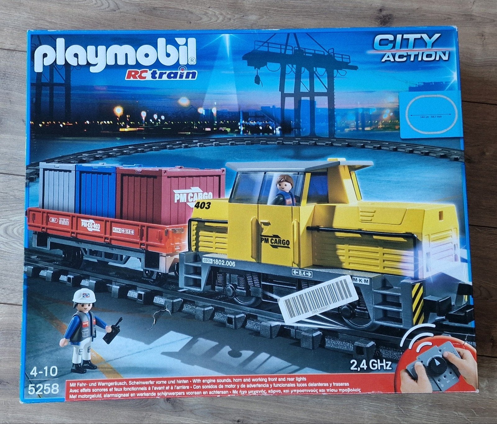 Playmobil RC Goederentrein Playmobil 5258, Ophalen, Gebruikt, Voertuig, City action