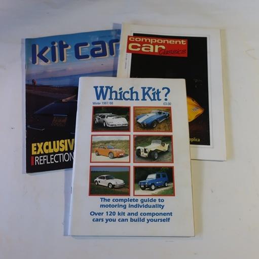 Kit car cars 3 bladen tijdschriften documentatie SET PRIJS, Ophalen of Verzenden, Gelezen, Overige merken