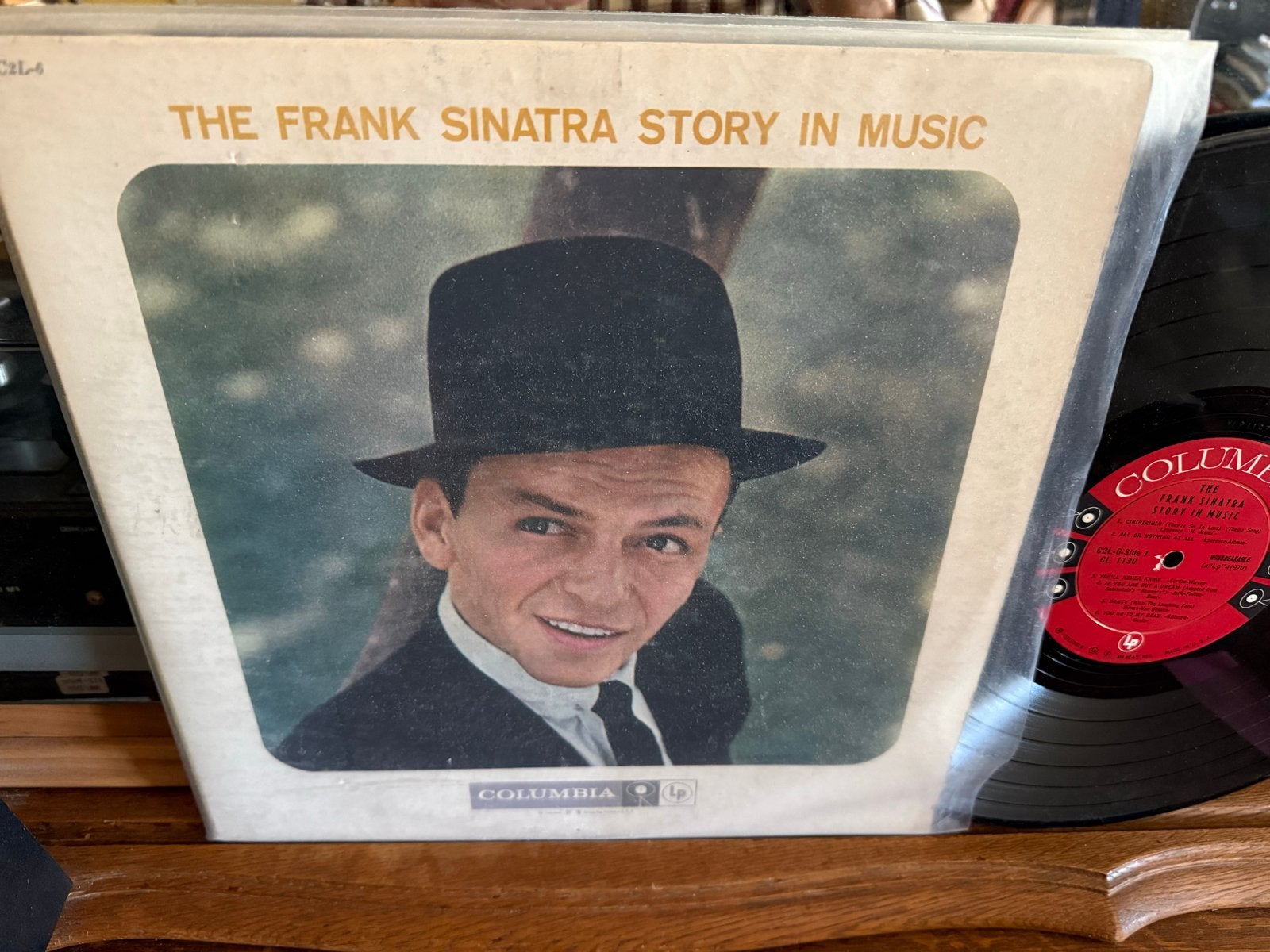 Frank Sinatra - The Frank Sinatra Story in Music LP, LP, Pop, Zo goed als nieuw, 12 inch