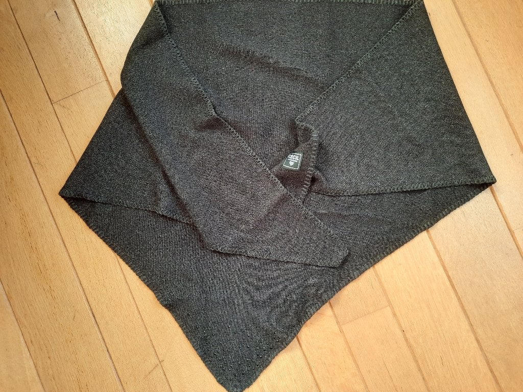 CECIL Assessories sjaal stola donker grijs studs - Nieuw -, Kleding | Dames, Maat 46/48 (XL) of groter, Nieuw, Ophalen of Verzenden