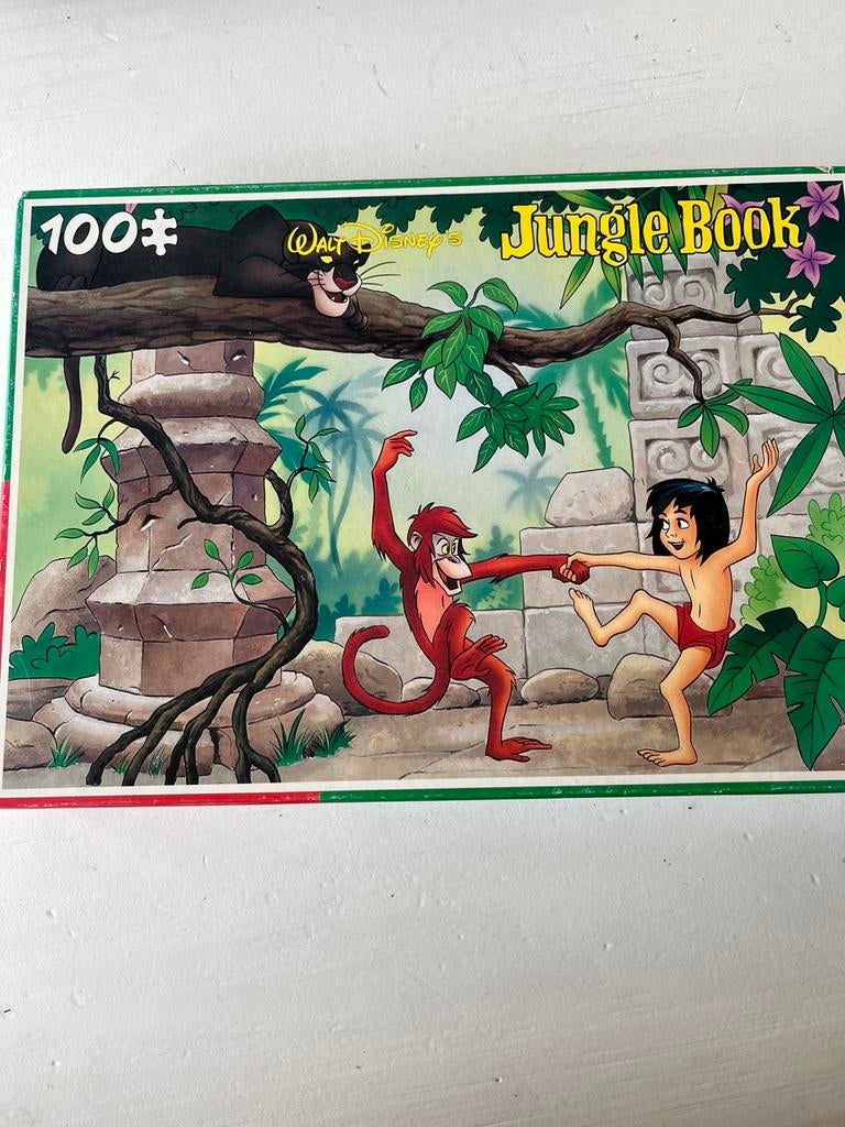 Puzzel Jungle Book, Ophalen of Verzenden, Meer dan 50 stukjes, Gebruikt, 6 jaar of ouder