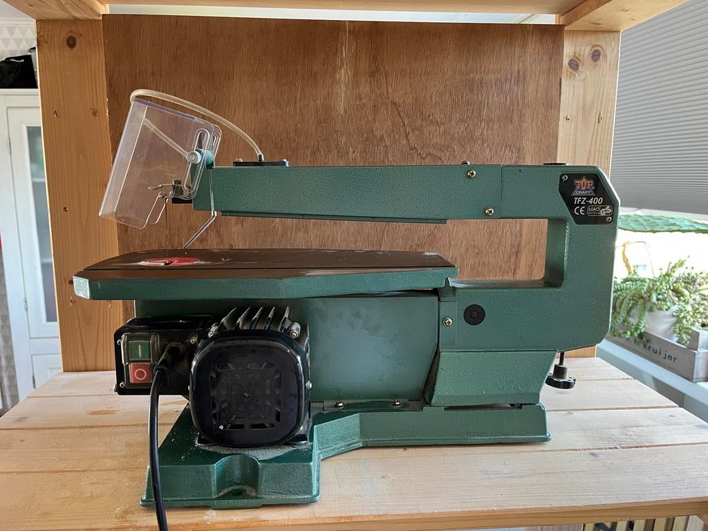 Topcraft TFZ400 Elektrische Figuurzaag, Ophalen, Minder dan 30 mm, Gebruikt, Figuurzaag