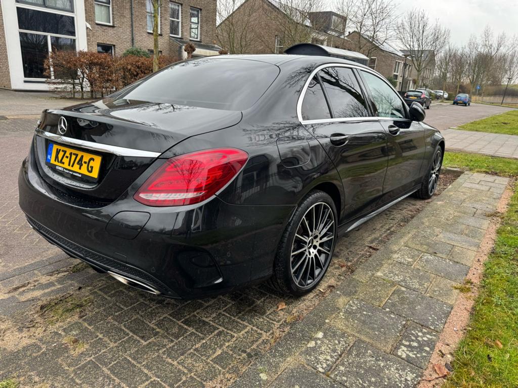 Mercedes-Benz C-Klasse C350 e Plug-in Hybrid 279pk 7G-TRONIC, Auto's, Automaat, Achterwielaandrijving, Zwart, Zwart