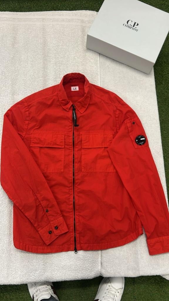 C.P. Company Overshirt Jas Windbreaker met Lens Chrome-R, C.P. Company, Maat 48/50 (M), ., Ophalen of Verzenden