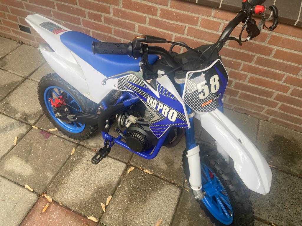 Crosser benzine 50cc, Fietsen en Brommers, Ophalen of Verzenden, Zo goed als nieuw, Overige merken