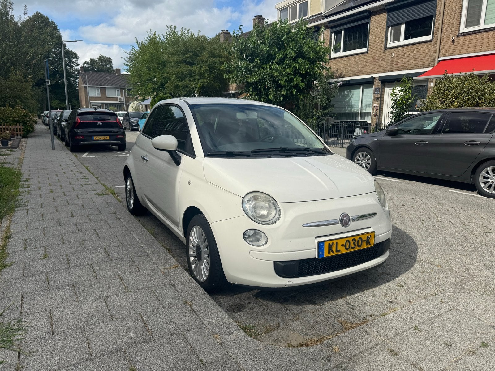 Fiat 500 1.2 C 2010 Wit, Voorwielaandrijving, 1242 cc, 4 cilinders, 840 kg