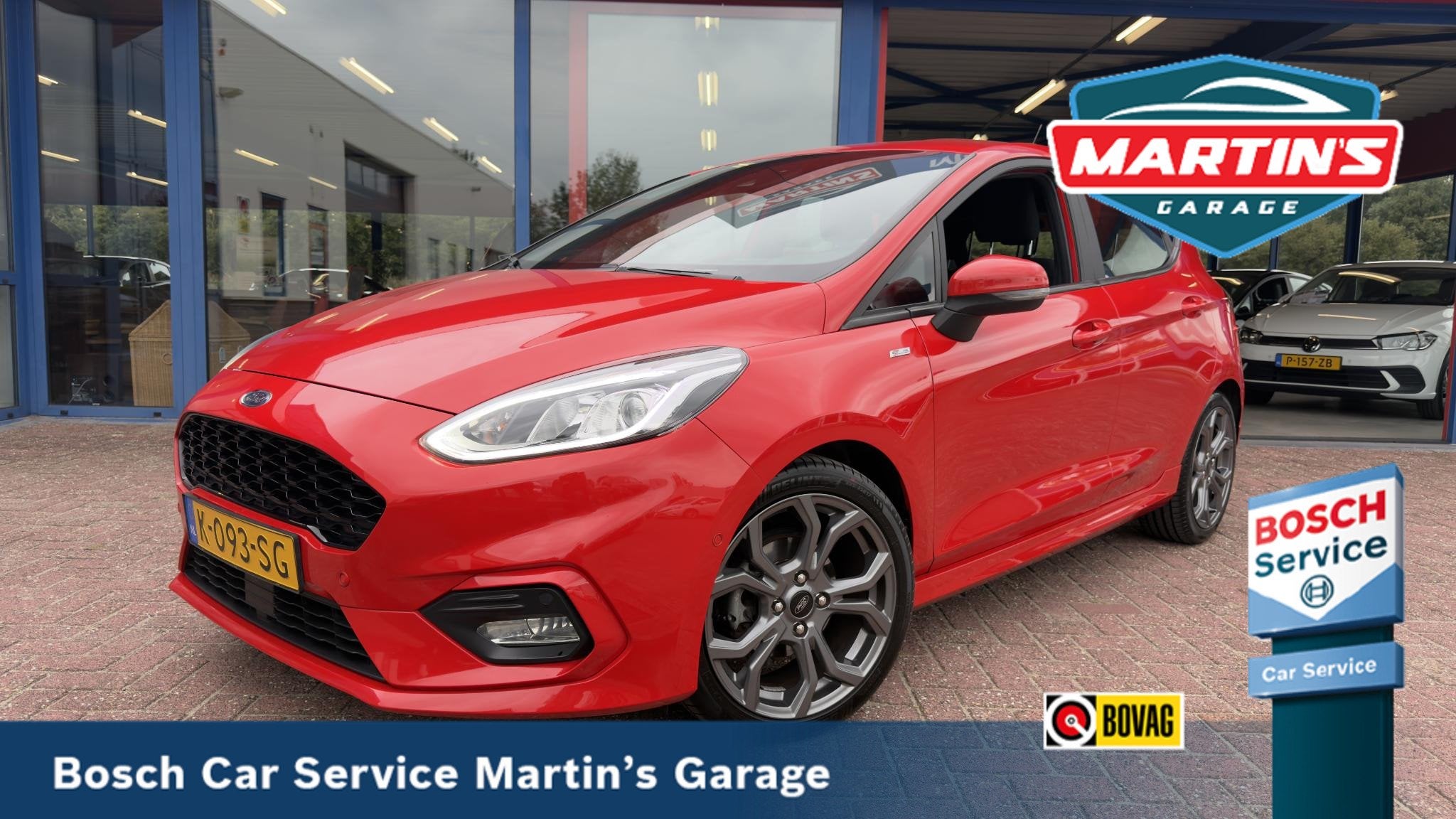 Ford Fiesta 1.0 EcoBoost Hybrid ST-Line X LMV - PDC - NAVI -, Auto's, Voorwielaandrijving, Gebruikt, Euro 6, 49 €/maand