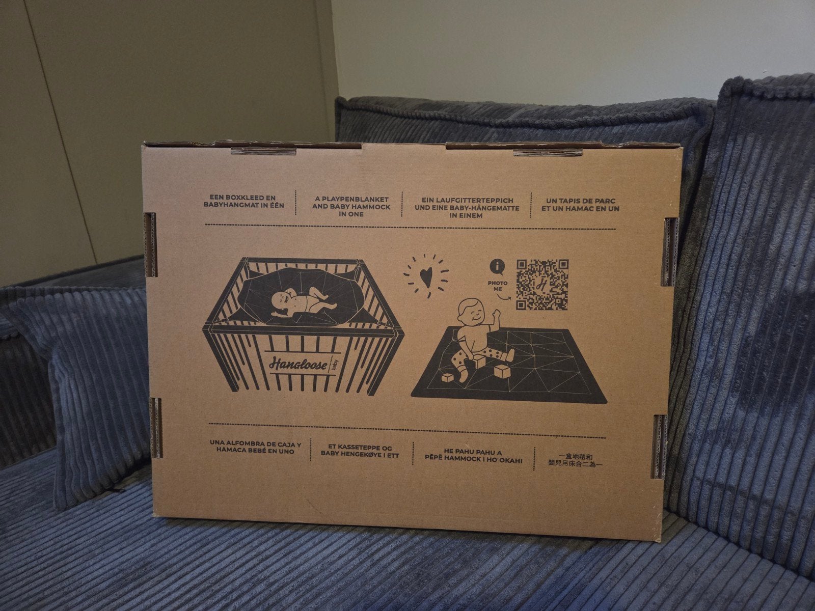 Hanalooose Baby Boxkleed en Hangmat in één, Kinderen en Baby's, Ophalen of Verzenden, Zo goed als nieuw