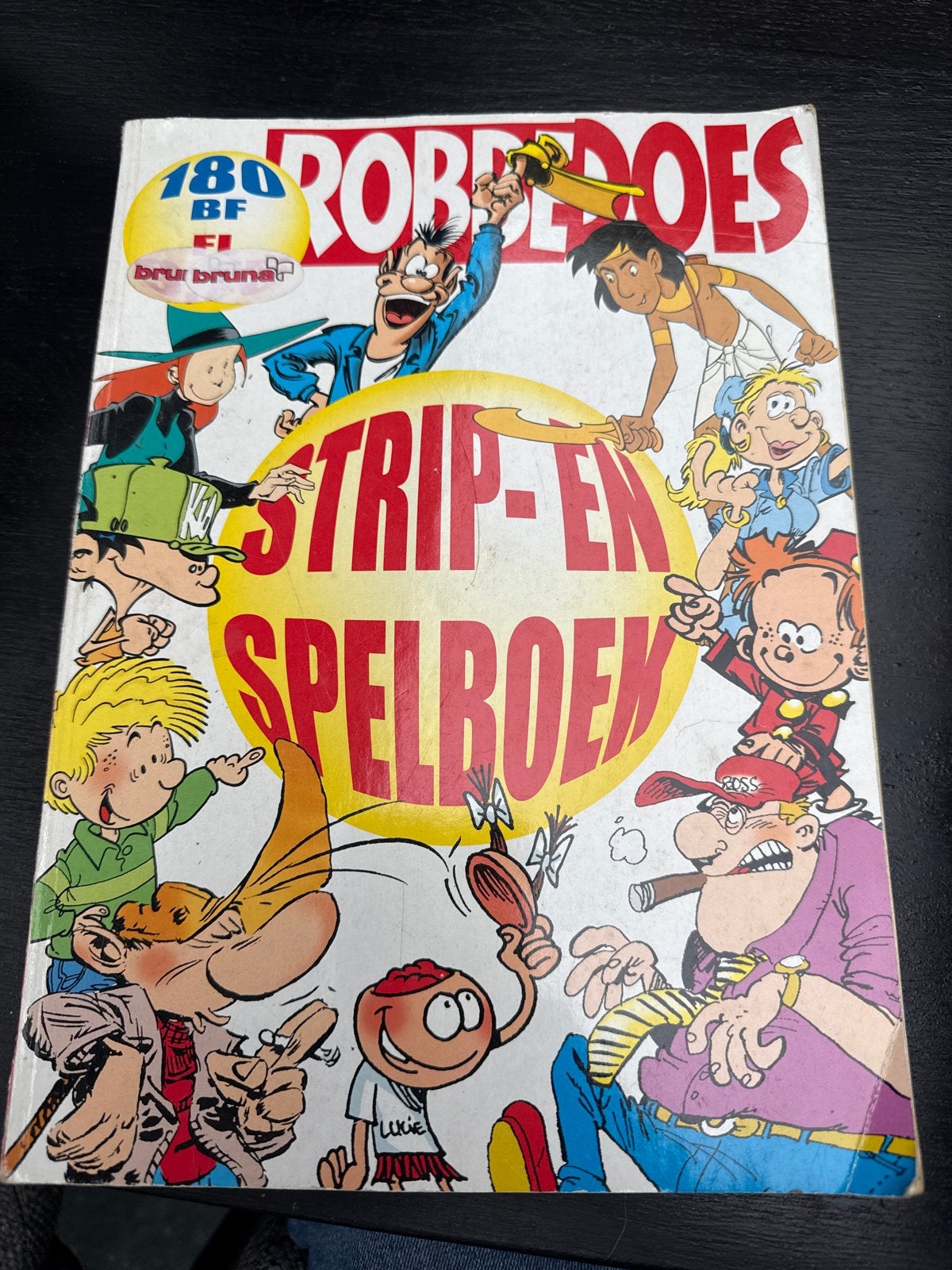 Robbedoes Strip- en Spelboek 180 BF, Boeken, Eén stripboek, Ophalen, Gelezen