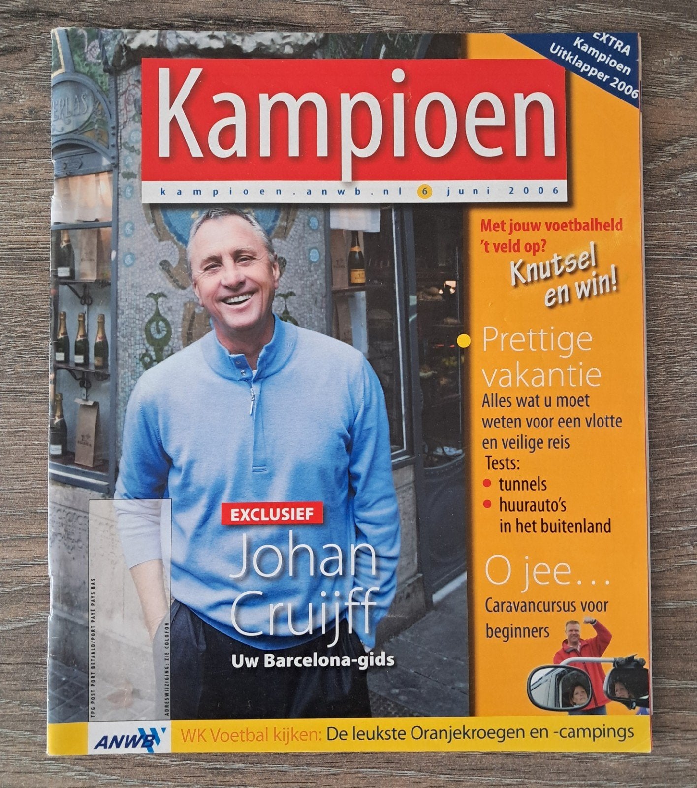 Kampioen Magazine Juni 2006 - Exclusief Johan Cruijff, Ophalen of Verzenden, Zo goed als nieuw, Ajax, Overige typen