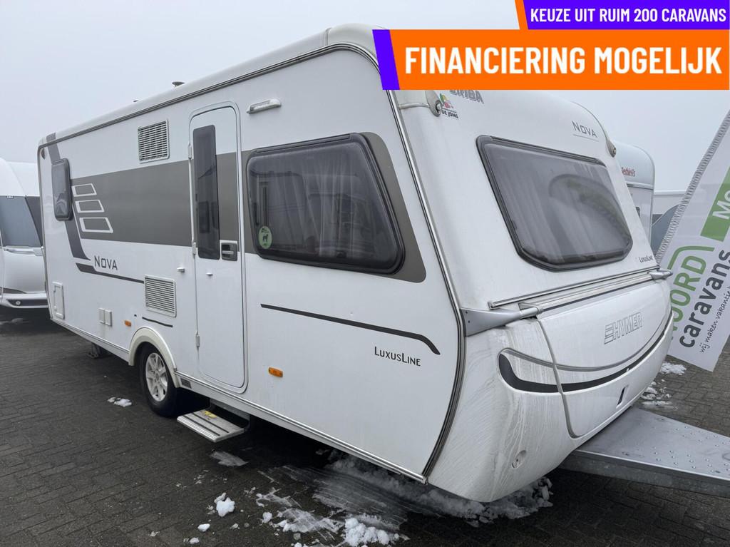 ERIBA HYMER NOVA LUXE LINE 545 FRANSBED, RONDZIT, DOUCHE, Rondzit, 7 tot 8 meter, Bedrijf, Douche