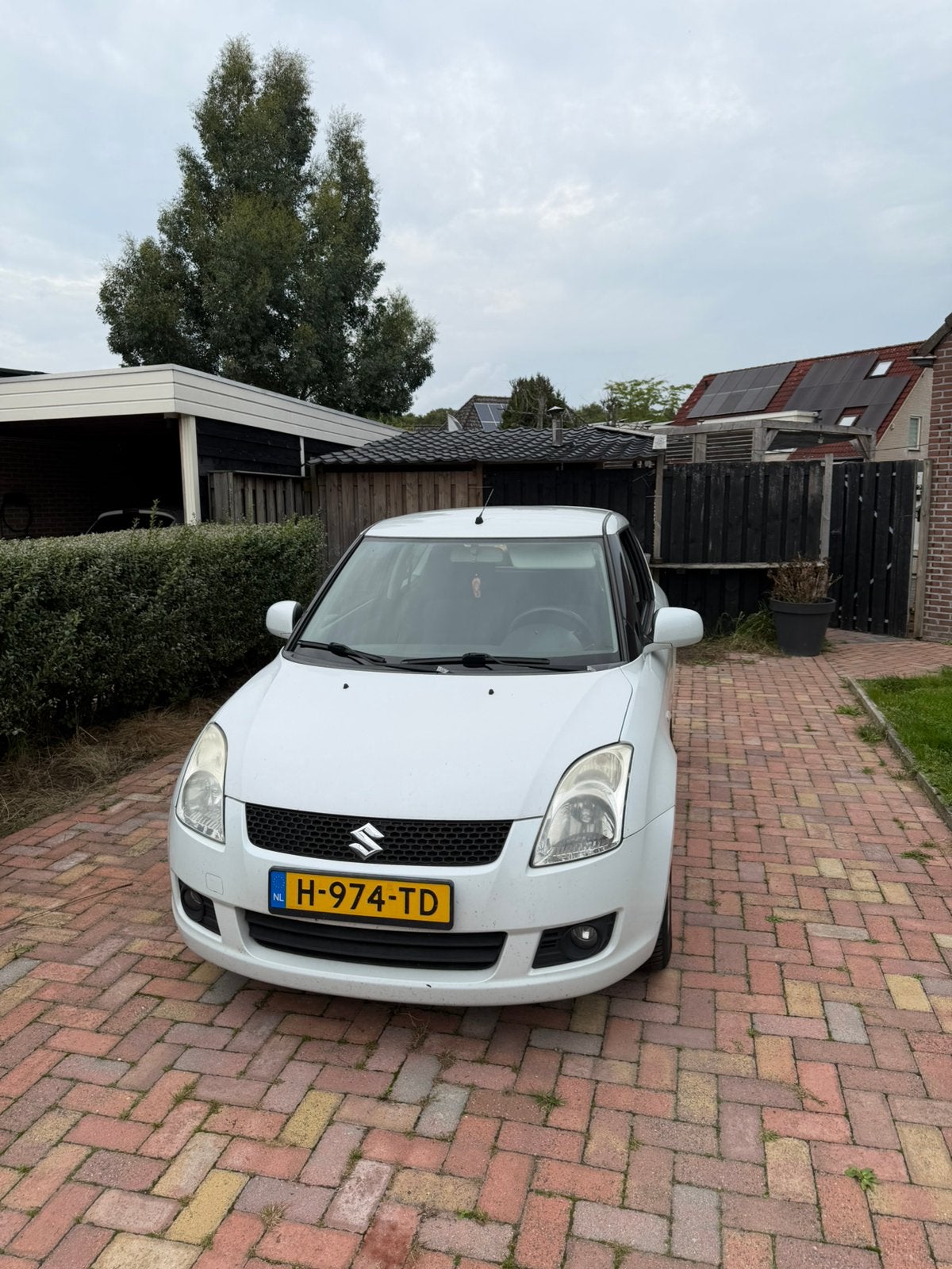 Suzuki Swift 1.3 3D 2009 Wit, Auto's, Stof, Handgeschakeld, 1000 kg, Hatchback