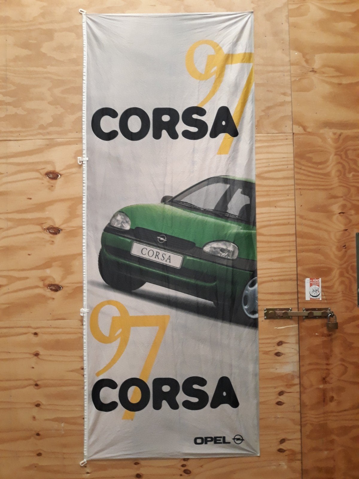 OPEL BANNERS, Ophalen of Verzenden