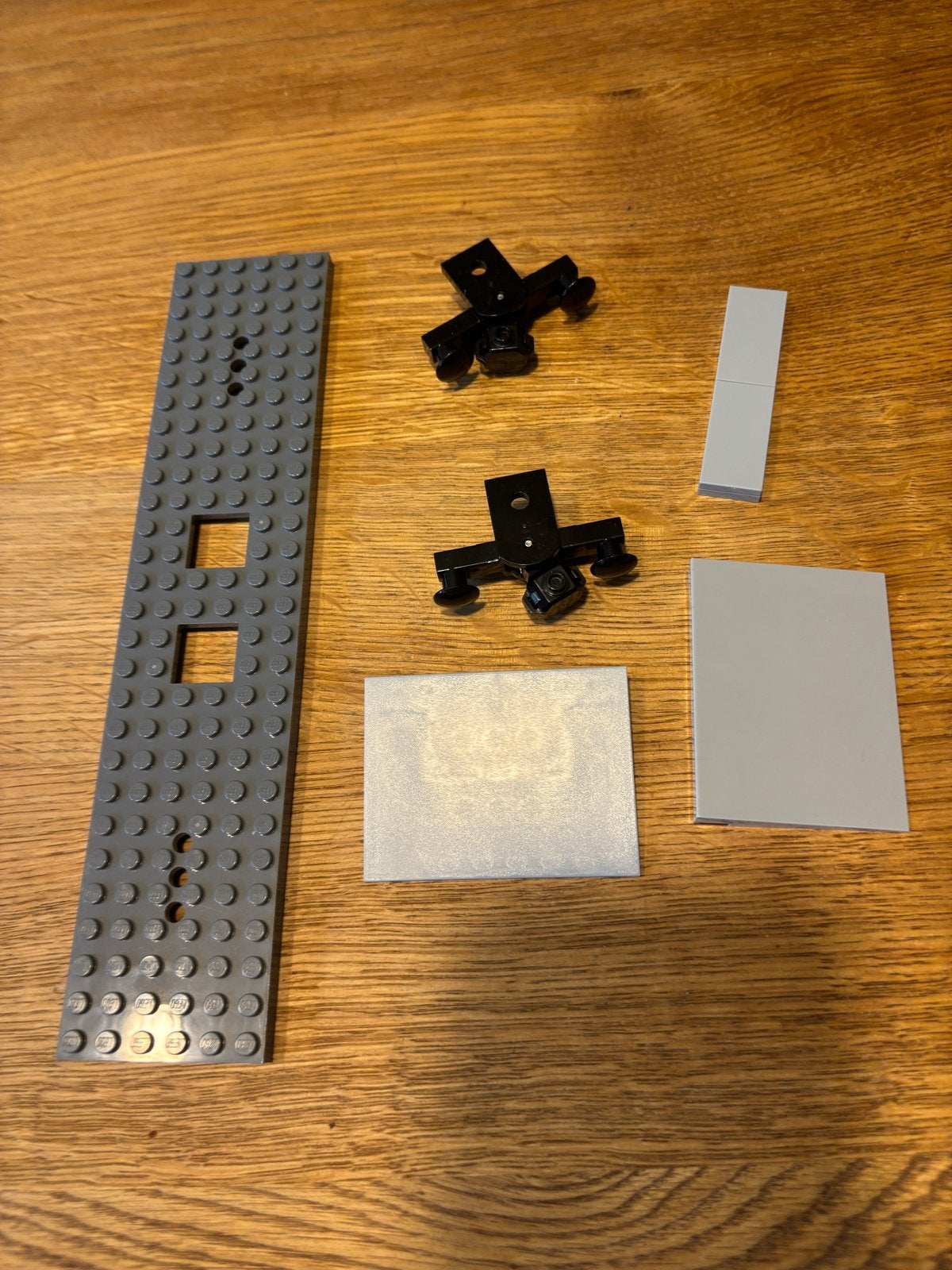 Lego trein overweg plaat 28x6 locomotief, Ophalen of Verzenden, Zo goed als nieuw, Grondplaat, Lego