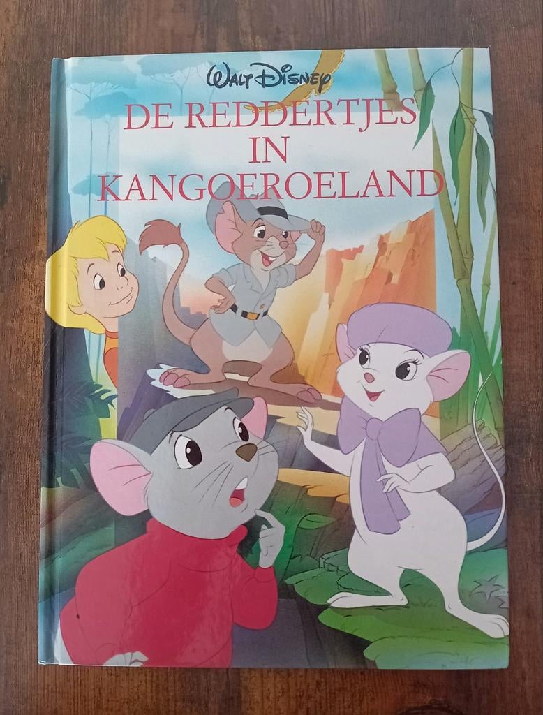 Mooi boek De Reddertjes in Kangoeroeland Disney, Boeken, Ophalen of Verzenden, Zo goed als nieuw, Plaatjesalbum