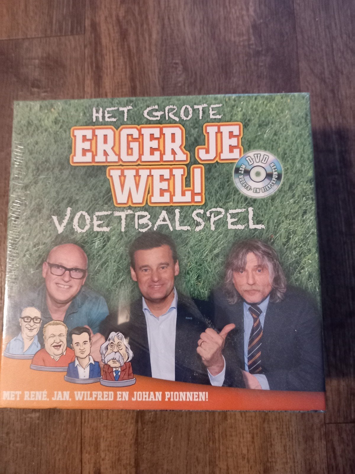 Het Grote Erger Je Wel! Voetbalspel - Nog Nieuw in Plastic, Drie of vier spelers, Ophalen, Nieuw, Identity Games International BV