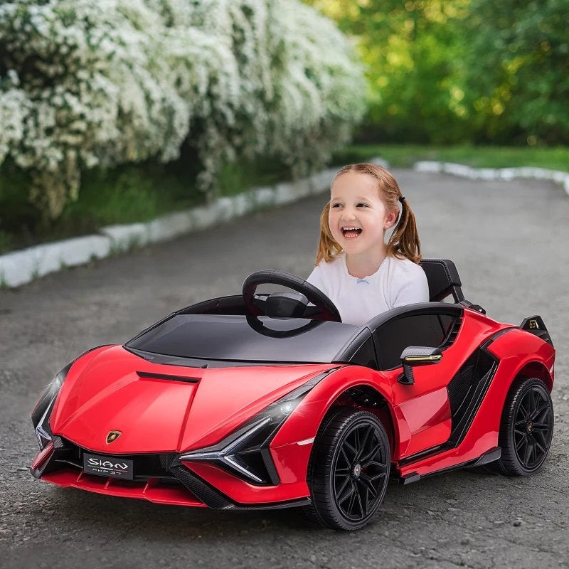 Lamborghini Sian Elektrische Kinderauto met Afstandsbedienin, Ophalen of Verzenden, Nieuw
