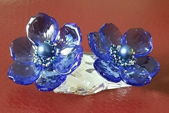 Swarovski scs Anemoon Coronaria bloem, Ophalen of Verzenden, Nieuw, Figuurtje