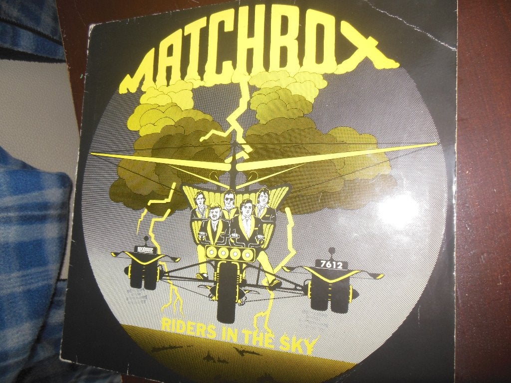 lp rockabilly matchbox riders in the sky vinyl record album, Ophalen of Verzenden, Gebruikt, 12 inch, Rock-'n-roll