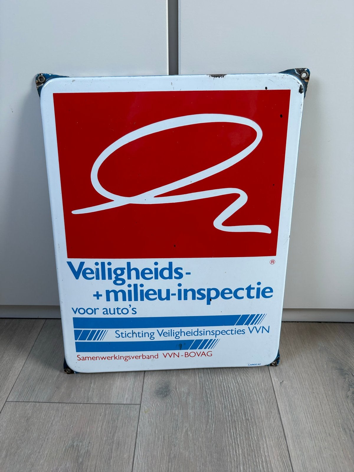 RDW, Bovag en Veilig verkeer Nederland set van 5 borden, Verzamelen, Merken en Reclamevoorwerpen, Verzenden, Gebruikt, Reclamebord