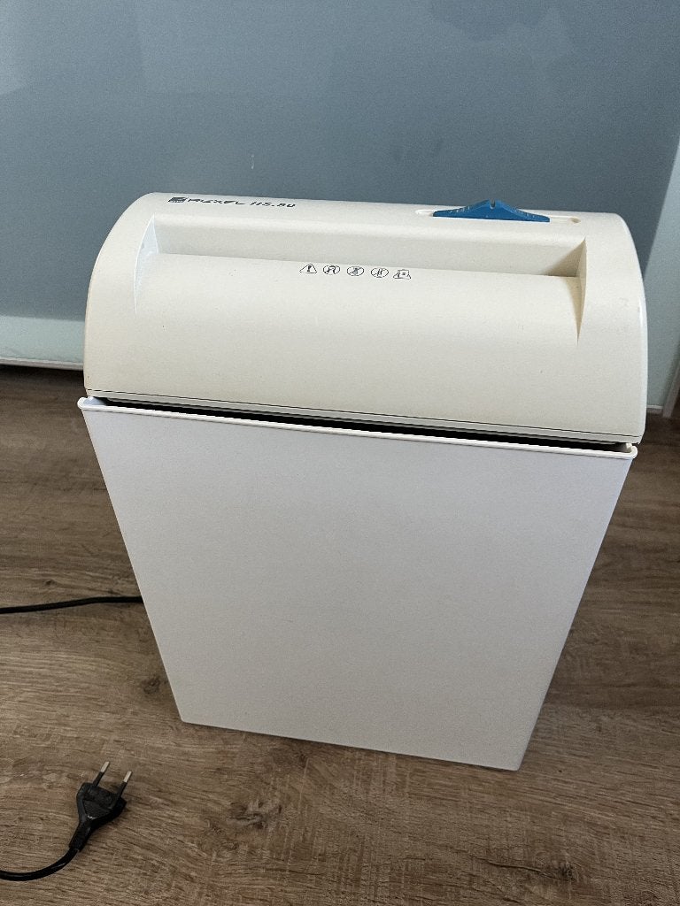 Rexel HS.80 papiervernietiger, Ophalen of Verzenden, Gebruikt